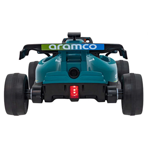 Aston Martin Aramco F1 Licensed Electric Kids Ride On Race Car