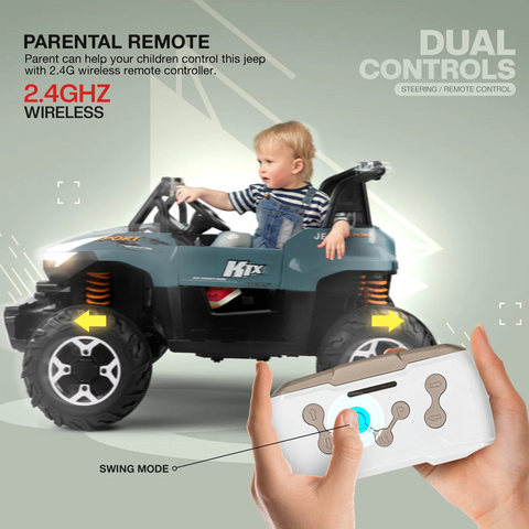 Rechargeable Battery Operated Jeep for Kids