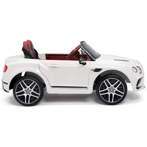 Licensed Bentley GT Super Sports Kids Car White