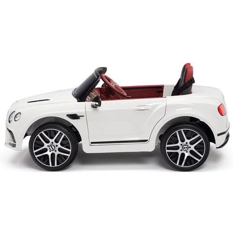 Licensed Bentley GT Super Sports Kids Car White